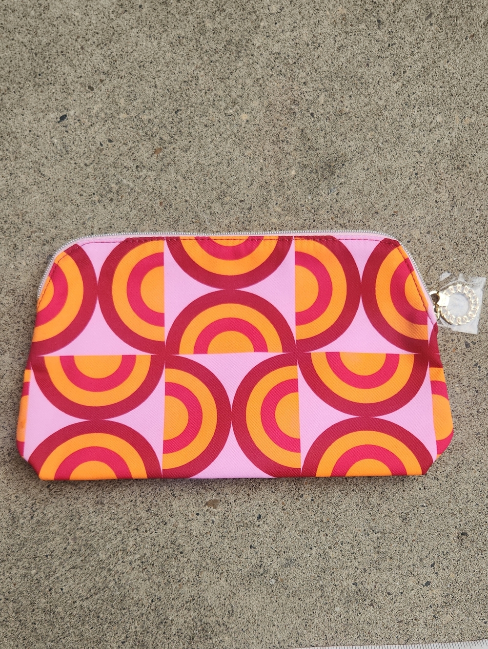 Retro Geo Pattern Cosmetic